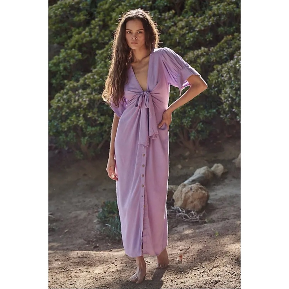 Free People Vintage Summer Midi Dress